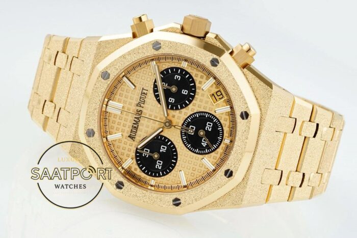 Audemars Piguet Royal Oak 26240BA Gold Kadran APS Factory 4401 Super Clone ETA