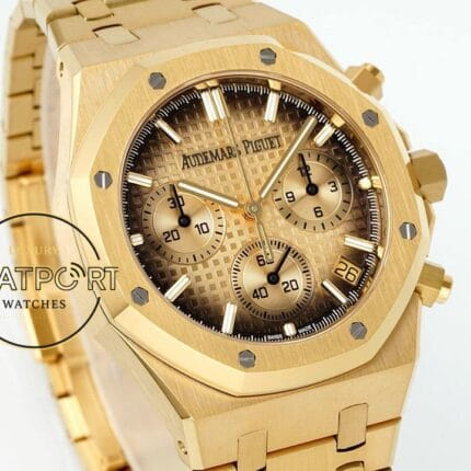 Audemars Piguet Royal Oak 26240BA Siyah Kenar Gold Kadran APS Factory 4401 Super Clone ETA