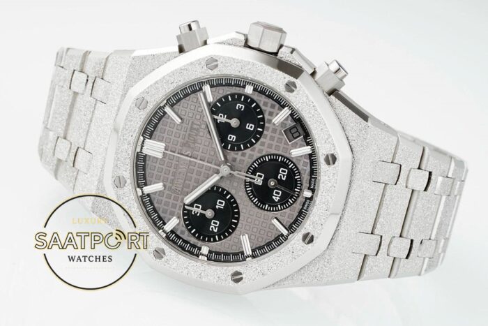 Audemars Piguet Royal Oak 26240BC Gri Kadran APS Factory 4401 Super Clone ETA
