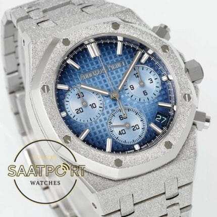 Audemars Piguet Royal Oak 26240BC Mavi Kadran APS Factory 4401 Super Clone ETA