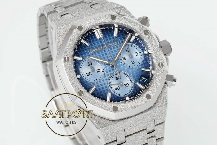 Audemars Piguet Royal Oak 26240BC Mavi Kadran APS Factory 4401 Super Clone ETA