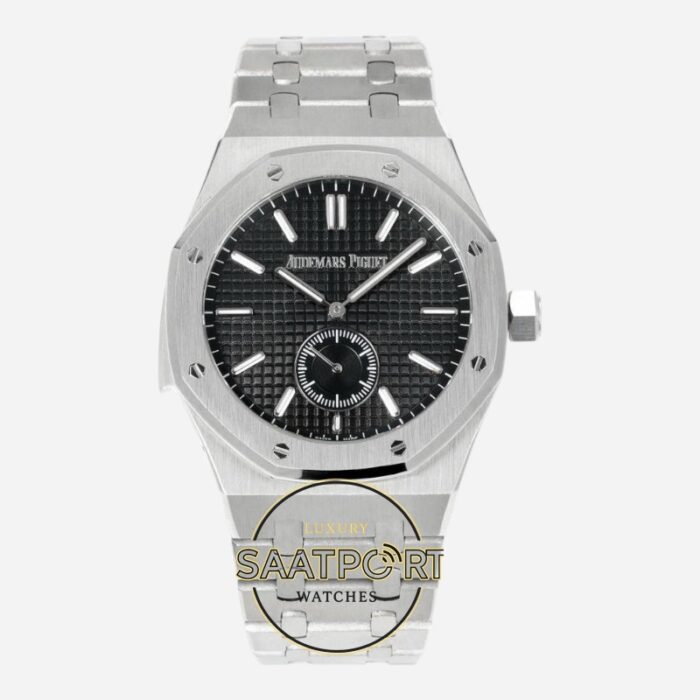 Audemars Piguet Royal Oak 26591TI Minute 42mm Siyah Kadran APS Factory 2959 Super Clone ETA