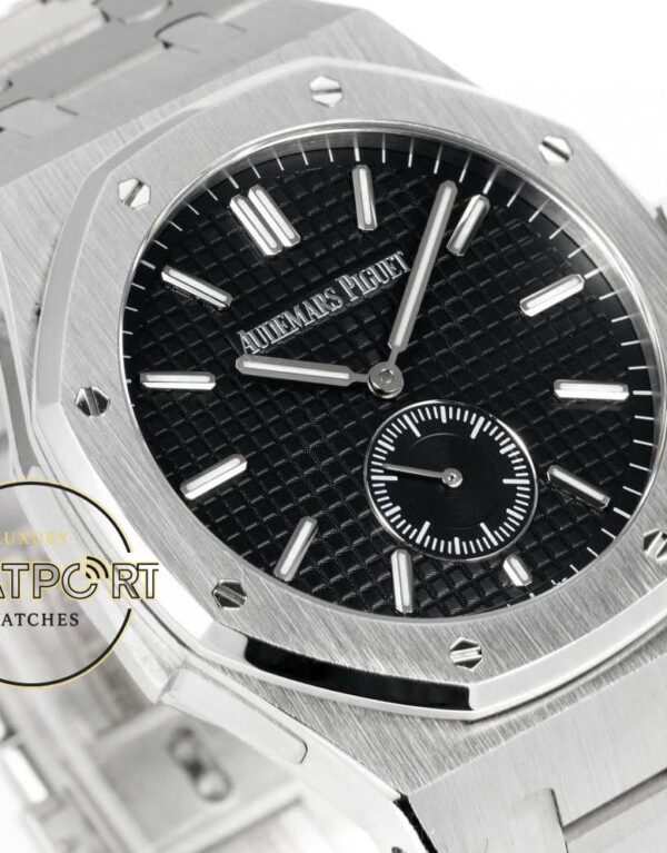Audemars Piguet Royal Oak 26591TI Minute 42mm Siyah Kadran APS Factory 2959 Super Clone ETA