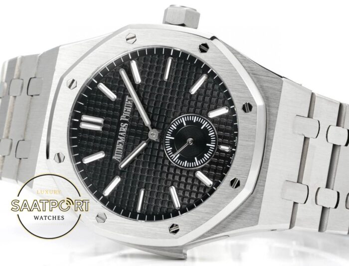 Audemars Piguet Royal Oak 26591TI Minute 42mm Siyah Kadran APS Factory 2959 Super Clone ETA