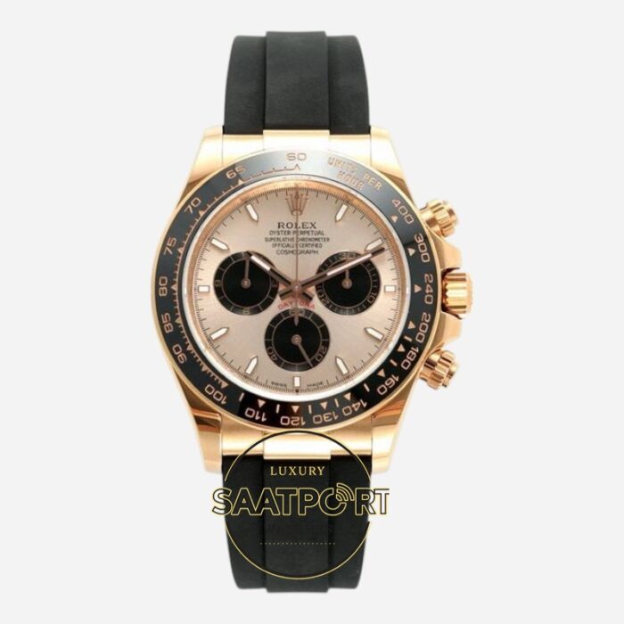 Rolex Daytona 126515 Rose 904L Pink Dial Oysterflex 4131 Super Clone ETA
