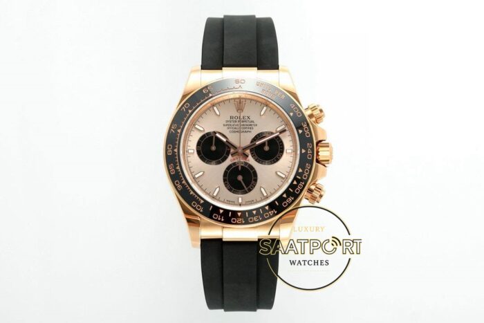 Rolex Daytona 126515 Rose 904L Pink Dial Oysterflex 4131 Super Clone ETA