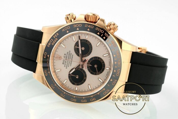 Rolex Daytona 126515 Rose 904L Pink Dial Oysterflex 4131 Super Clone ETA