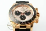 Rolex Daytona 126515 Rose 904L Pink Dial Oysterflex 4131 Super Clone ETA