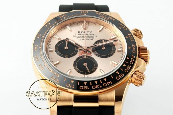 Rolex Daytona 126515 Rose 904L Pink Dial Oysterflex 4131 Super Clone ETA