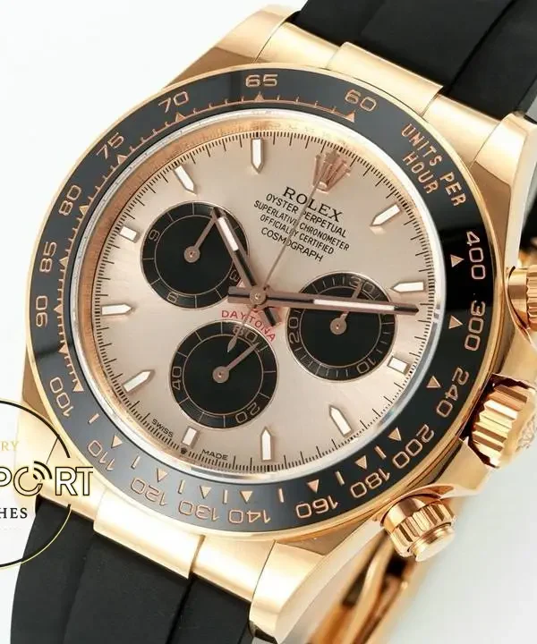 Rolex Daytona 126515 Rose 904L Pink Dial Oysterflex 4131 Super Clone ETA