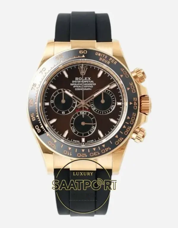 Rolex Daytona 126515LN Chocolate Kadran Rose 904L Case Oysterflex 4131 Super Clone ETA
