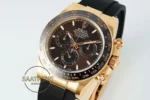 Rolex Daytona 126515LN Chocolate Kadran Rose 904L Case Oysterflex 4131 Super Clone ETA