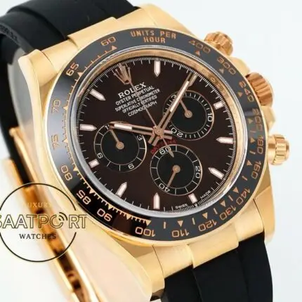 Rolex Daytona 126515LN Chocolate Kadran Rose 904L Case Oysterflex 4131 Super Clone ETA