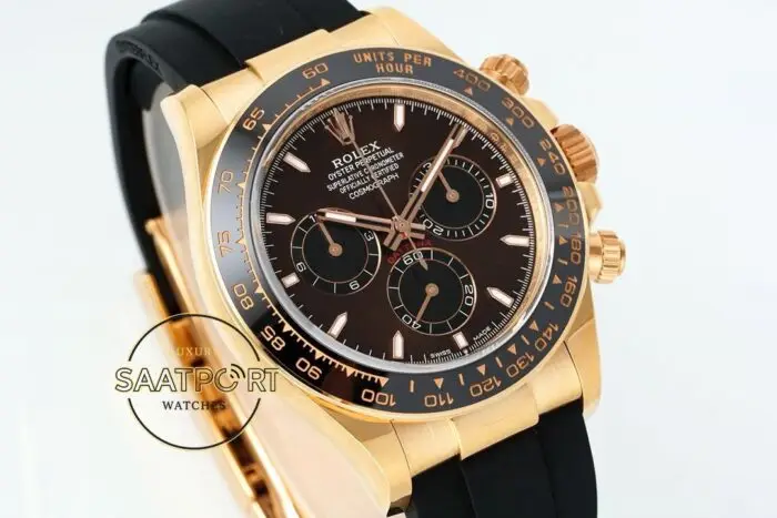 Rolex Daytona 126515LN Chocolate Kadran Rose 904L Case Oysterflex 4131 Super Clone ETA