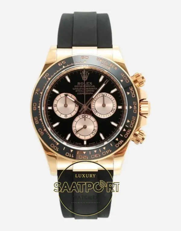 Rolex Daytona 126515LN Rose 904L Kasa Oysterflex 4131 Super Clone ETA