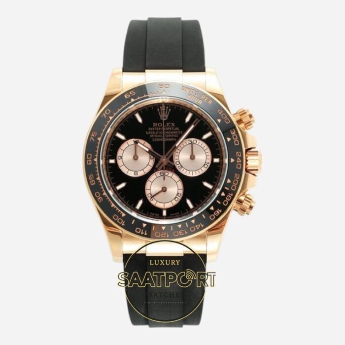 Rolex Daytona 126515LN Rose 904L Kasa Oysterflex 4131 Super Clone ETA