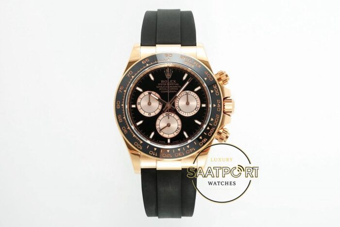 Rolex Daytona 126515LN Rose 904L Kasa Oysterflex 4131 Super Clone ETA