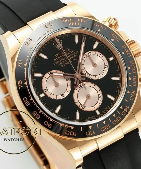 Rolex Daytona 126515LN Rose 904L Kasa Oysterflex 4131 Super Clone ETA