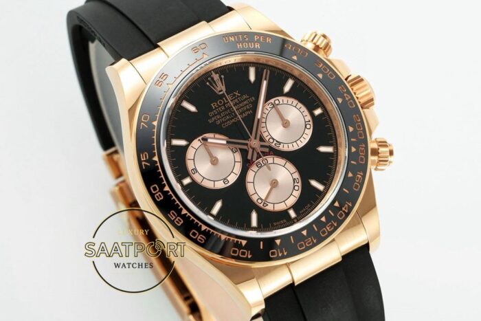 Rolex Daytona 126515LN Rose 904L Kasa Oysterflex 4131 Super Clone ETA