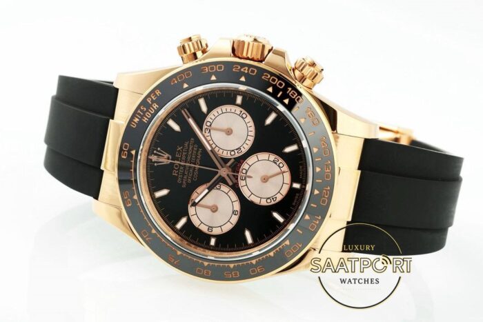 Rolex Daytona 126515LN Rose 904L Kasa Oysterflex 4131 Super Clone ETA