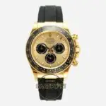 Rolex Daytona 126518 Gold 904L Kasa Gold Kadran Oysterflex 4131 Super Clone ETA