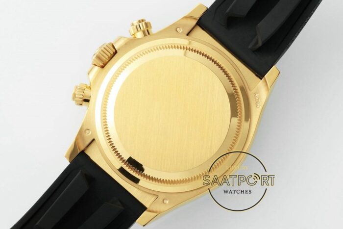 Rolex Daytona 126518 Gold 904L Kasa Gold Kadran Oysterflex 4131 Super Clone ETA