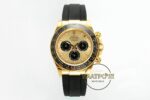 Rolex Daytona 126518 Gold 904L Kasa Gold Kadran Oysterflex 4131 Super Clone ETA