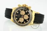 Rolex Daytona 126518LN Diamond Siyah Gold Kadran Oysterflex 4131 Super Clone ETA