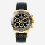 Rolex Daytona 126518LN Diamond Siyah Kadran Oysterflex 4131 Super Clone ETA