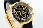 Rolex Daytona 126518LN Diamond Siyah Kadran Oysterflex 4131 Super Clone ETA