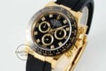 Rolex Daytona 126518LN Diamond Siyah Kadran Oysterflex 4131 Super Clone ETA