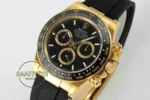 Rolex Daytona 126518LN Gold 904L Kasa Oysterflex 4131 Super Clone ETA