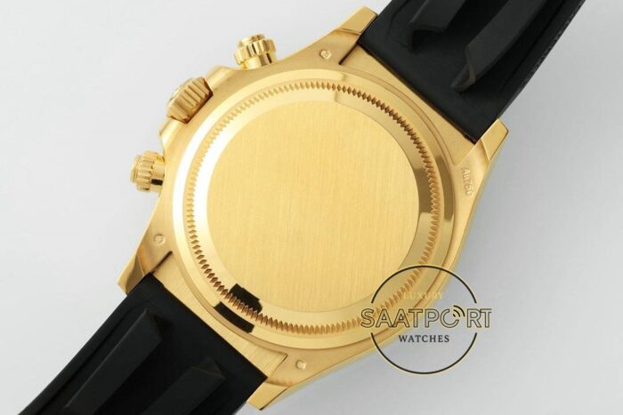 Rolex Daytona 126518LN Gold 904L Kasa Oysterflex 4131 Super Clone ETA