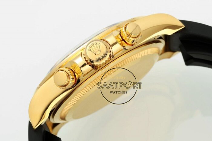 Rolex Daytona 126518LN Gold 904L Kasa Oysterflex 4131 Super Clone ETA