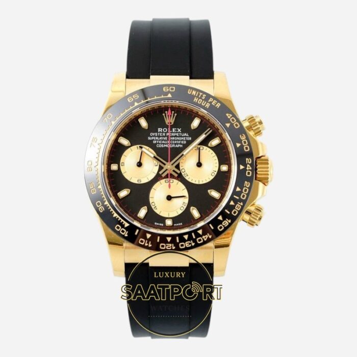 Rolex Daytona 126518LN Gold Gösterge Oysterflex 4131 Super Clone ETA