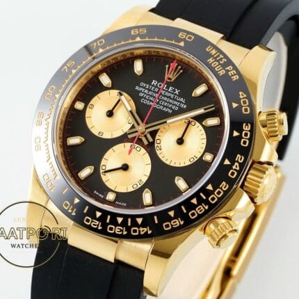 Rolex Daytona 126518LN Gold Gösterge Oysterflex 4131 Super Clone ETA
