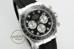 Rolex Daytona 126519LN Diamond Siyah Kadran Oysterflex 4131 Super Clone ETA