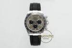 Rolex Daytona 126519LN Silver Dial 904L Case Oysterflex 4131 Super Clone ETA