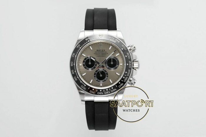 Rolex Daytona 126519LN Silver Dial 904L Case Oysterflex 4131 Super Clone ETA