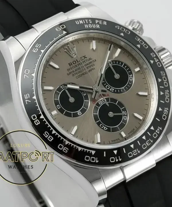 Rolex Daytona 126519LN Silver Dial 904L Case Oysterflex 4131 Super Clone ETA