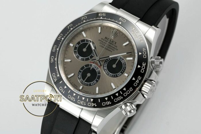 Rolex Daytona 126519LN Silver Dial 904L Case Oysterflex 4131 Super Clone ETA