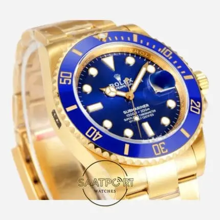 Rolex Submariner Date 126618LB Full Gold Vsf Factory Eta Saat (2)