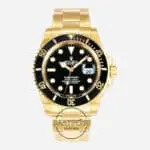 Rolex Submariner Date 126618LN Full Gold Siyah Vsf Factory Eta Saat