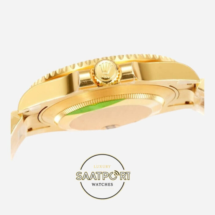 Rolex Submariner Date 126618LN Full Gold Siyah Vsf Factory Eta Saat