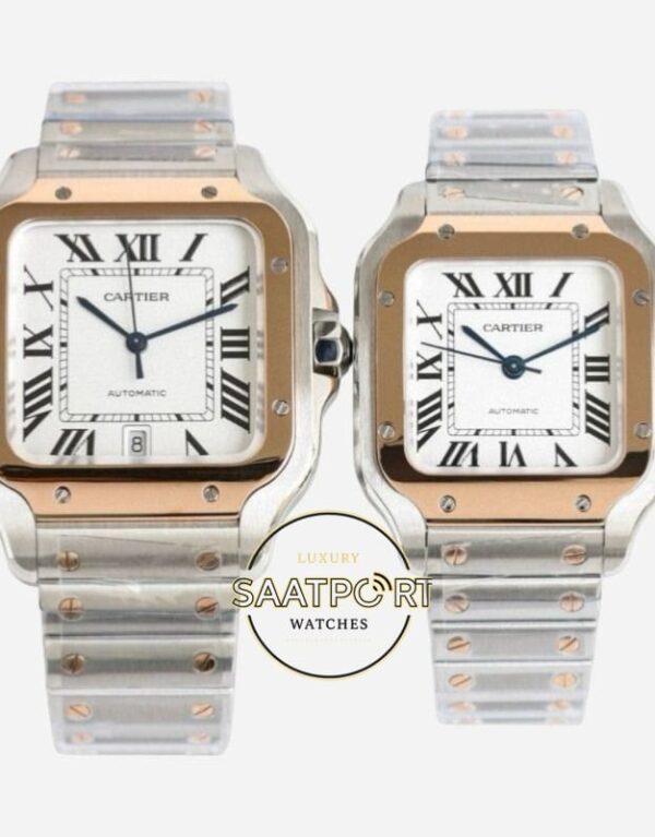 Cartier Santos W2SA0009 40mm W2SA0016 35mm 1847 MC Super Clone ETA