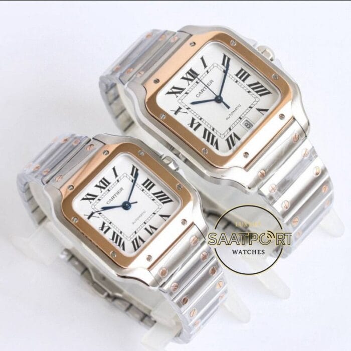 Cartier Santos W2SA0009 40mm W2SA0016 35mm 1847 MC Super Clone ETA