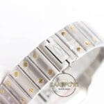 Cartier Santos W2SA0009 40mm W2SA0016 35mm Roman Rakamlı Beyaz Kadran 1847 MC Super Clone ETA