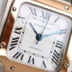 Cartier Santos W2SA0016 Roman Rakamlı 35mm Beyaz Kadran 1847 MC Super Clone ETA