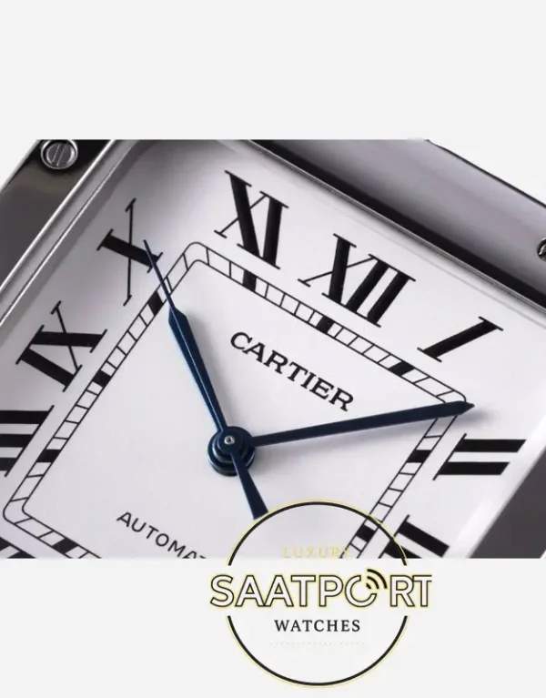 Cartier Santos WSSA0018 Beyaz Kadran 40mm 1847 MC Super Clone ETA