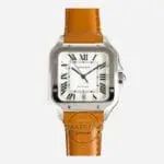 Cartier Santos WSSA0018 Roman Kadran Deri Kordon 40mm 1847 MC Super Clone ETA